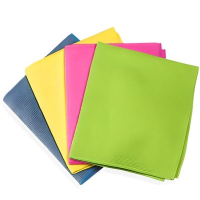 Lavette microfibre 30x40 couleurs assorties