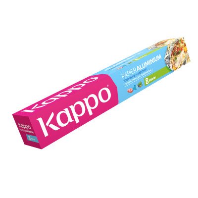 Rouleau papier aluminium 8M KAPPO