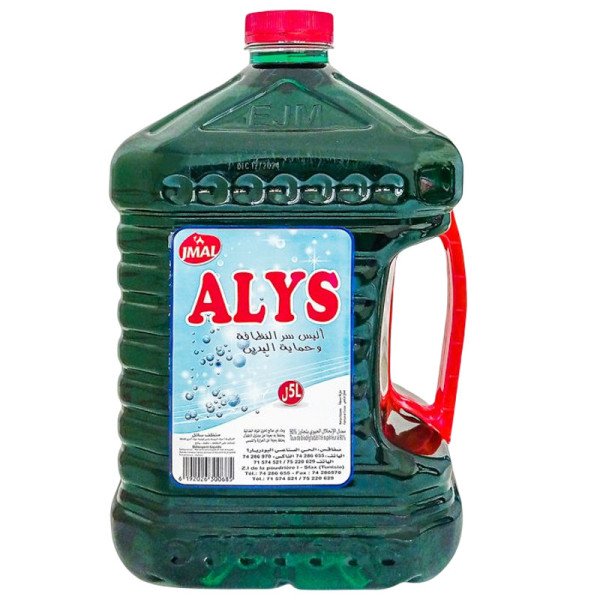 Liquide vaisselle pomme alys jmal 5L