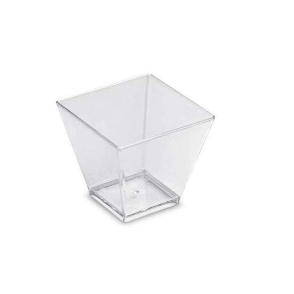 VERRINE CARRE CRISTAL 60CC