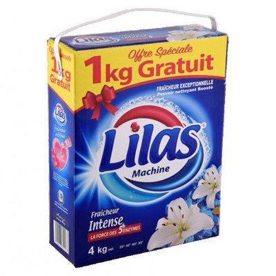 lilas machine poudre 4kg