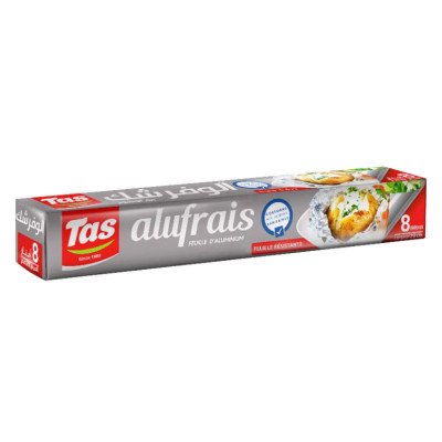 Rouleau papier aluminium 8M ALUFRAIS Rouleau papier aluminium 8M ALUFRAIS