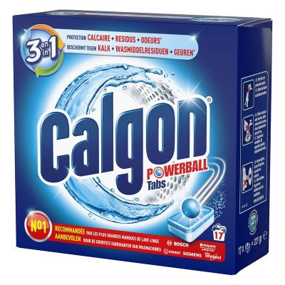 Nettoyant Lave-Linge CALGON ANTICALCAIRE 17 PASTILLES de 15g