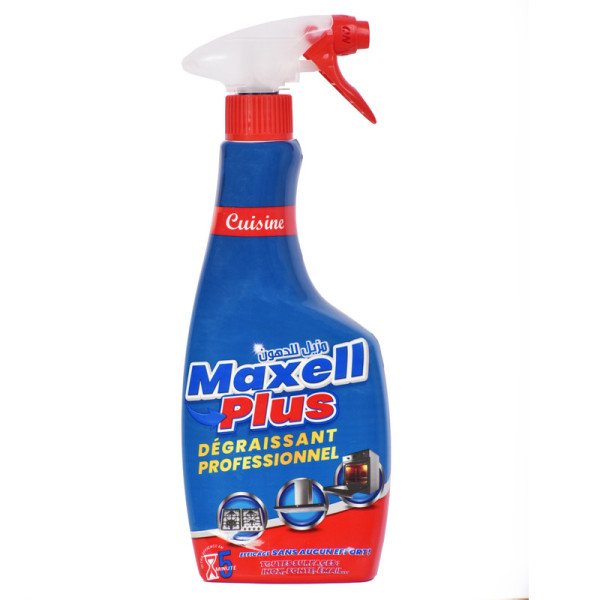 Maxel plus dégraissant four professionnelle 500ml