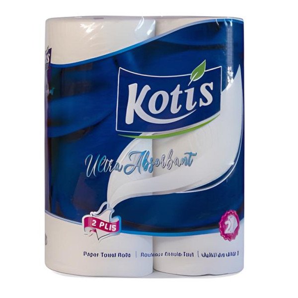 Paquet de 2 Essuie-tout Kotis Blanc